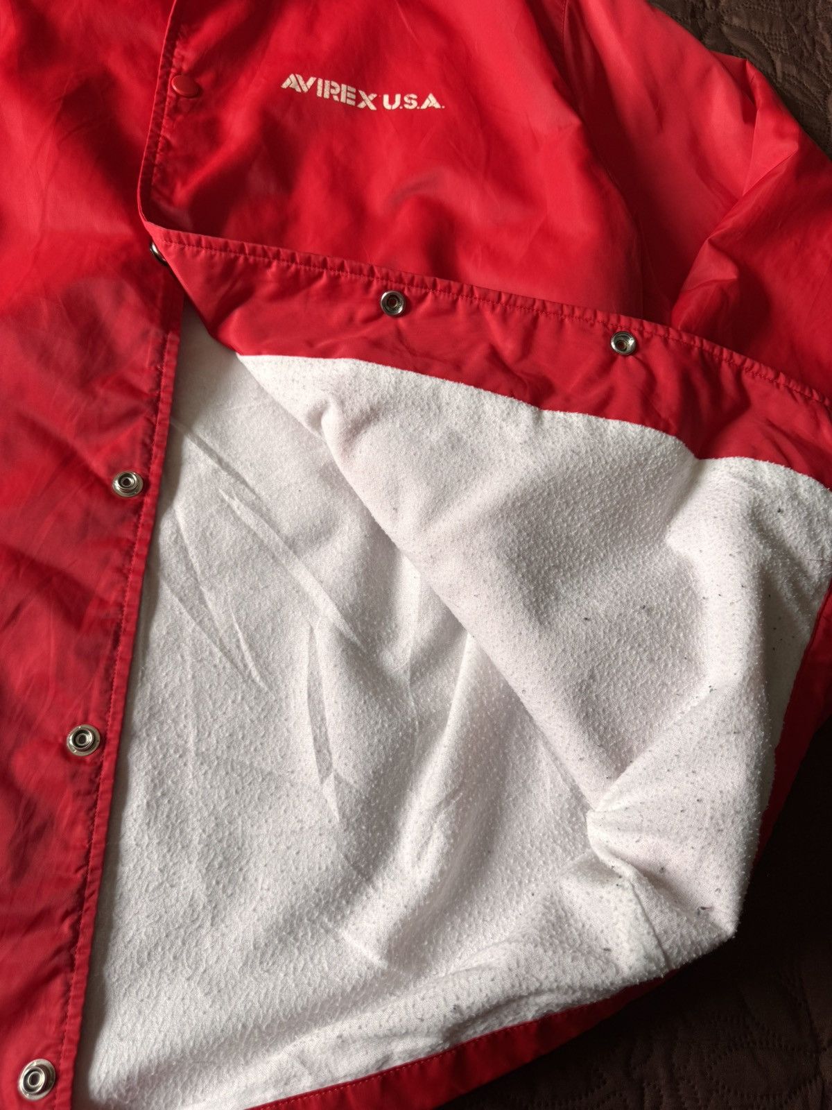 Avirex Vintage avirex coach jacket big spellout backhit🔥 Size US L / EU 52-54 / 3 - 9 Thumbnail