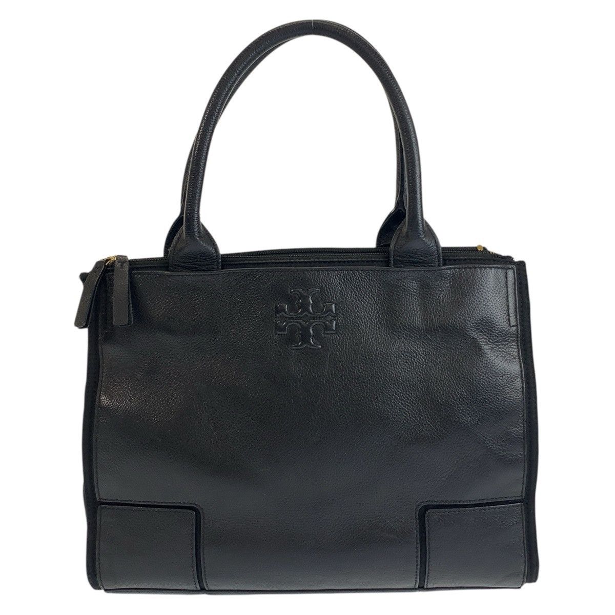 Tory Burch Tory Burch Leather 2Way Tote Bag Leather Shoulder Bag 502417 in Black, Women's