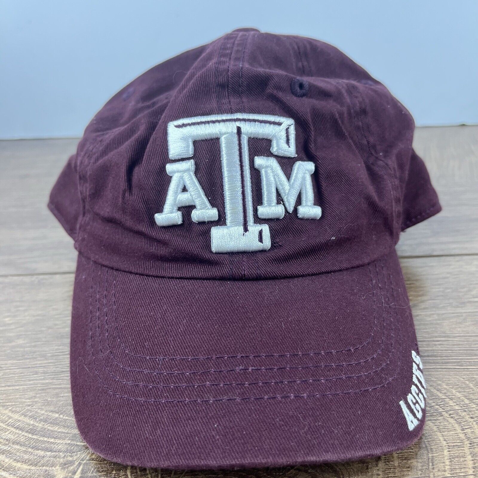 Other Texas A&M Aggies Hat Maroon Aggies Hat Adjustable Hat Red Ha Size ONE SIZE - 1 Thumbnail