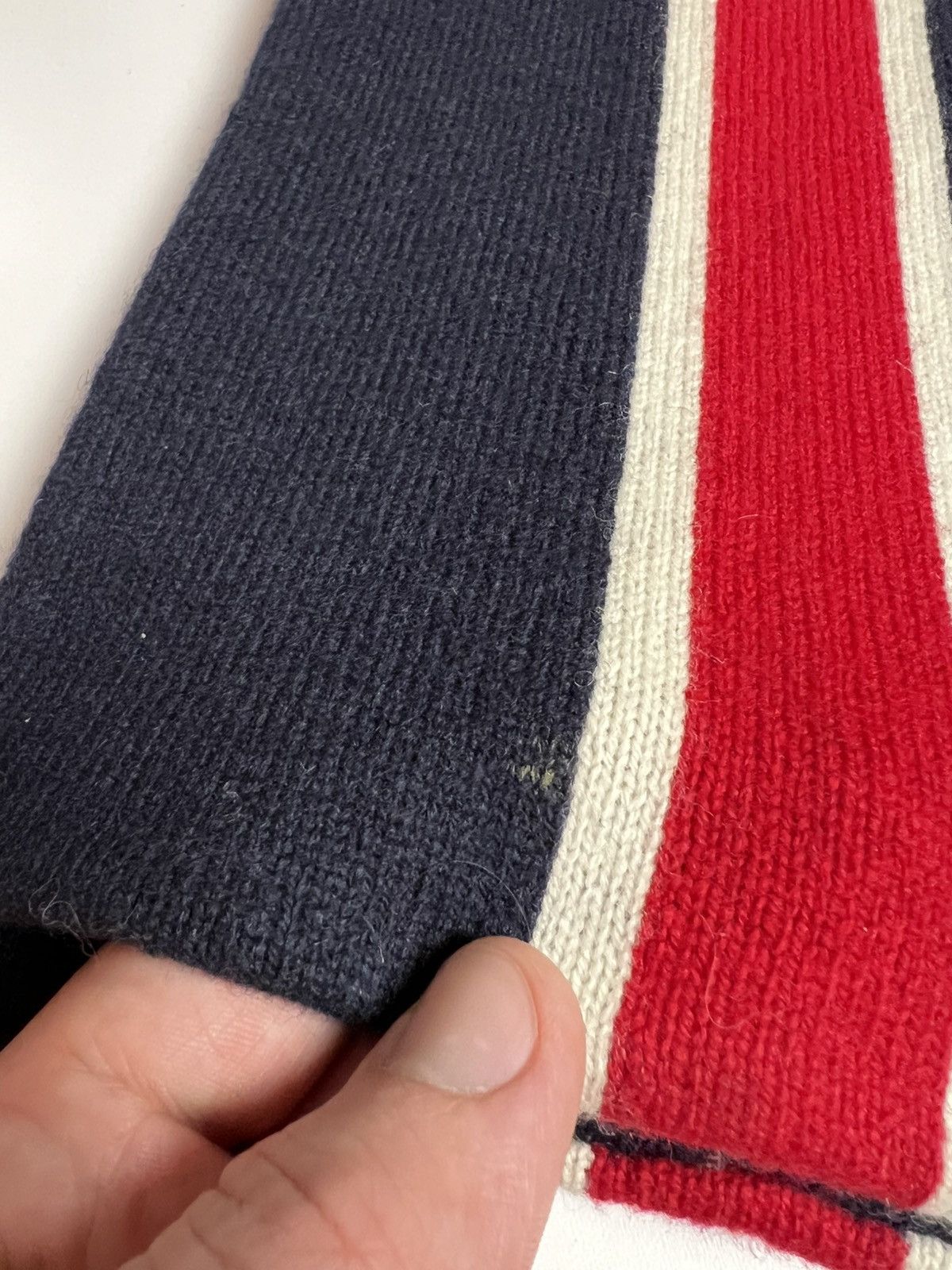 Hackett Hackett London classic British flag scarf United Kingdom Size ONE SIZE - 4 Thumbnail