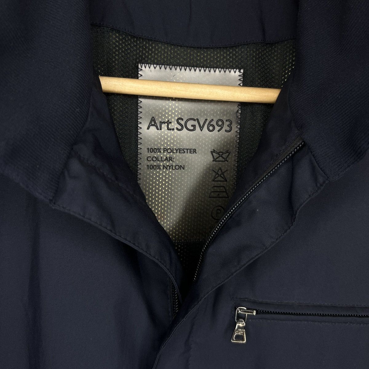 Designer × Prada Prada Milano Jacket Nylon Navy Red Label Tag Logo Designer Size US L / EU 52-54 / 3 - 6 Thumbnail