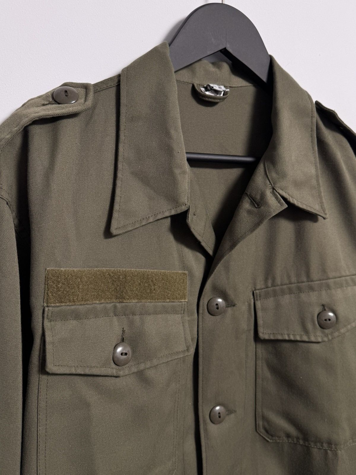 Vintage VINTAGE MILITARY HBT PVBA MONETEX LENDELEDE 96-100 Size US XL / EU 56 / 4 - 6 Thumbnail