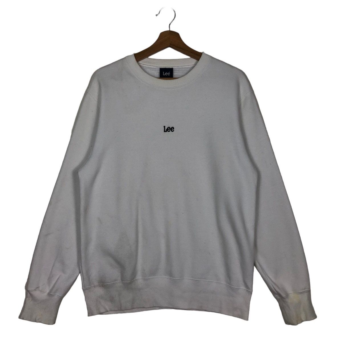 Japanese Brand 🔥90’s Vintage Crewneck Sweatshirt Lee Centre Logo Size US M / EU 48-50 / 2 - 2 Thumbnail