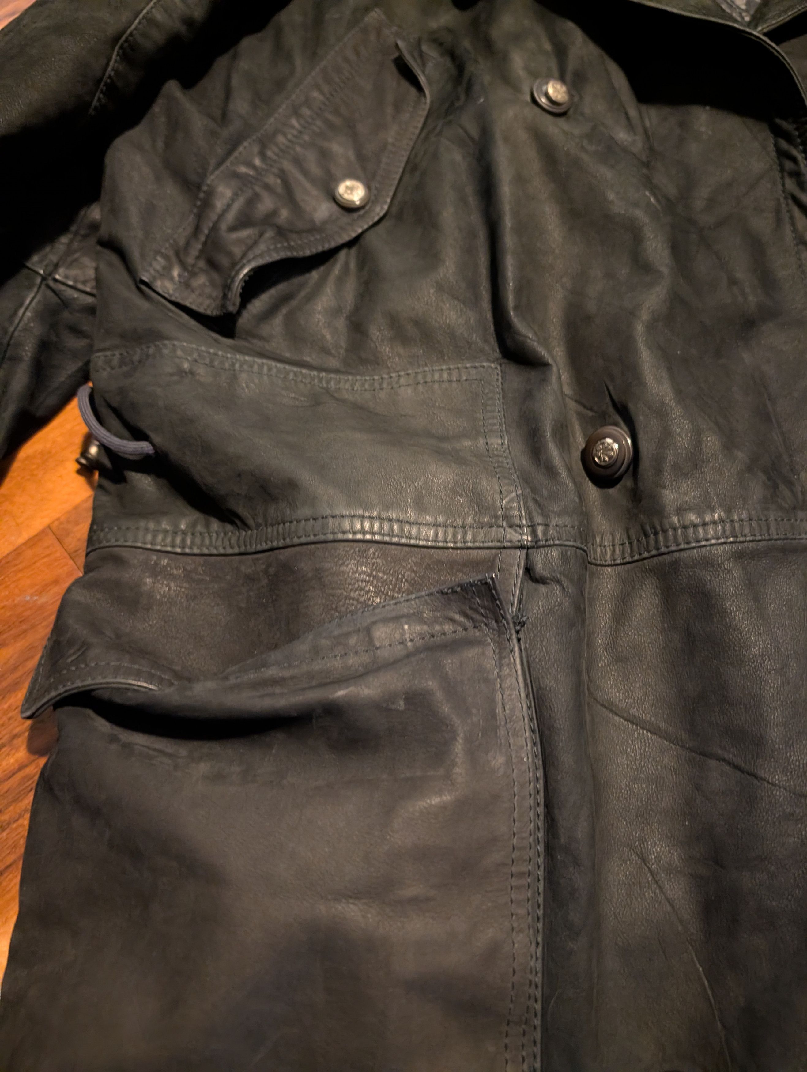 Ruffo Research Ruffo research fur parka leather Size US M / EU 48-50 / 2 - 5 Thumbnail