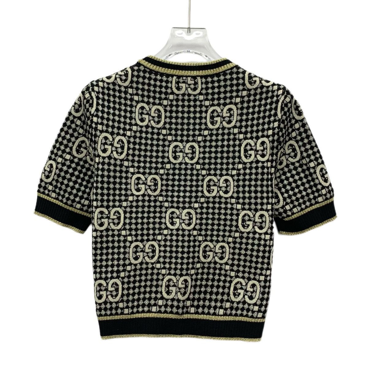 Gucci Gucci Colorblock Logo All Over Print Wool Knit Sweater Size XS / US 0-2 / IT 36-38 - 2 Thumbnail