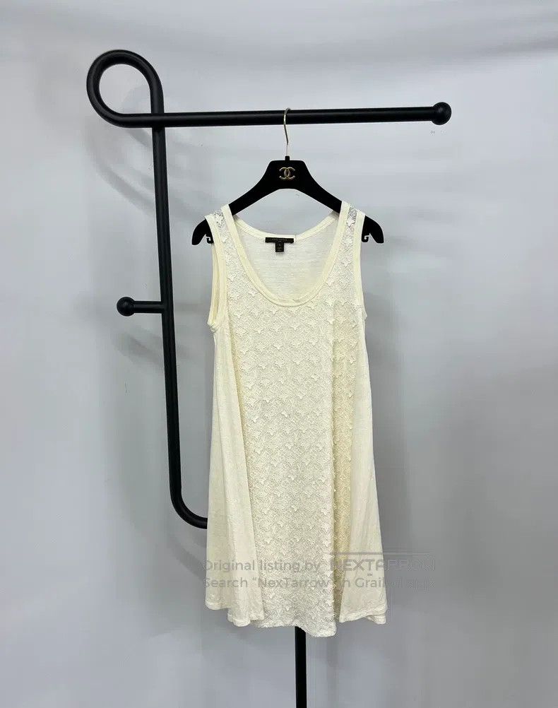 Louis Vuitton Louis Vuitton Sleeveless logo monogrammed embroidered knit Size S / US 4 / IT 40 - 1 Thumbnail