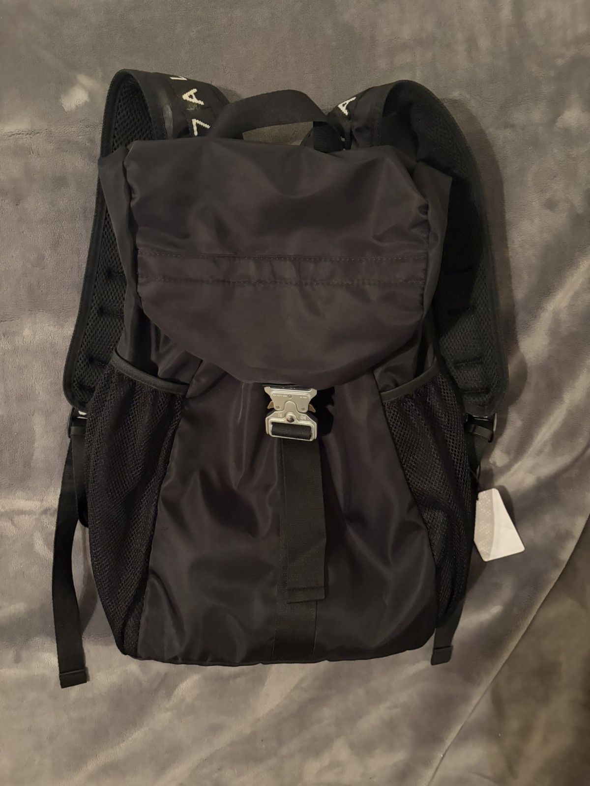 1017 ALYX 9SM Buckle Camp Backpack 'Black'