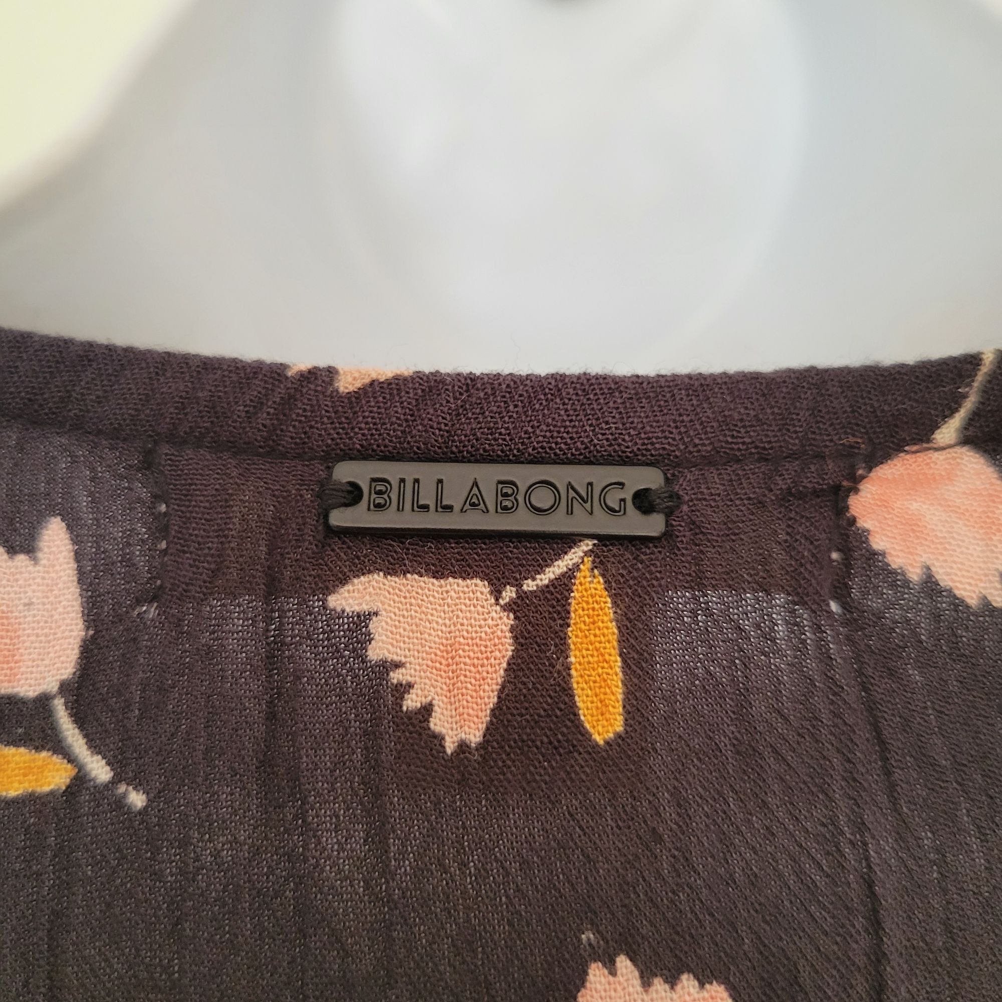 Billabong Billabong M LOVE LIGHT Golden Hour Floral Print Mini Dress R Size M / US 6-8 / IT 42-44 - 5 Thumbnail