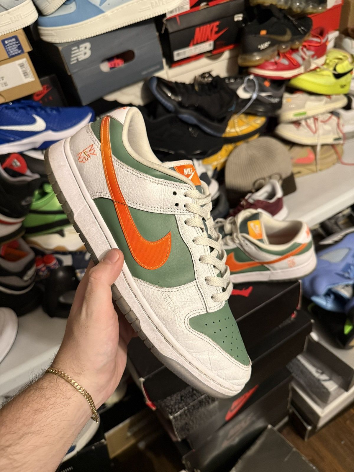 Nike Nike dunk low Ny vs Ny sz 12 Size US 12 / EU 45 - 1 Thumbnail