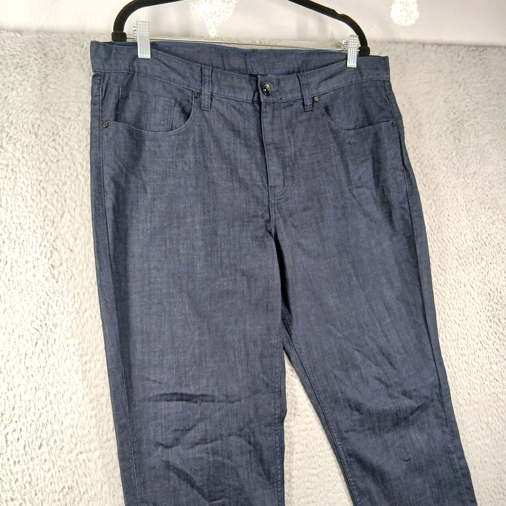 Hugo Boss Hugo Boss Denim Pants Mens Size 38R Dark Indigo Lightweight 5-Pocket Size US 38 / EU 54 - 6 Thumbnail