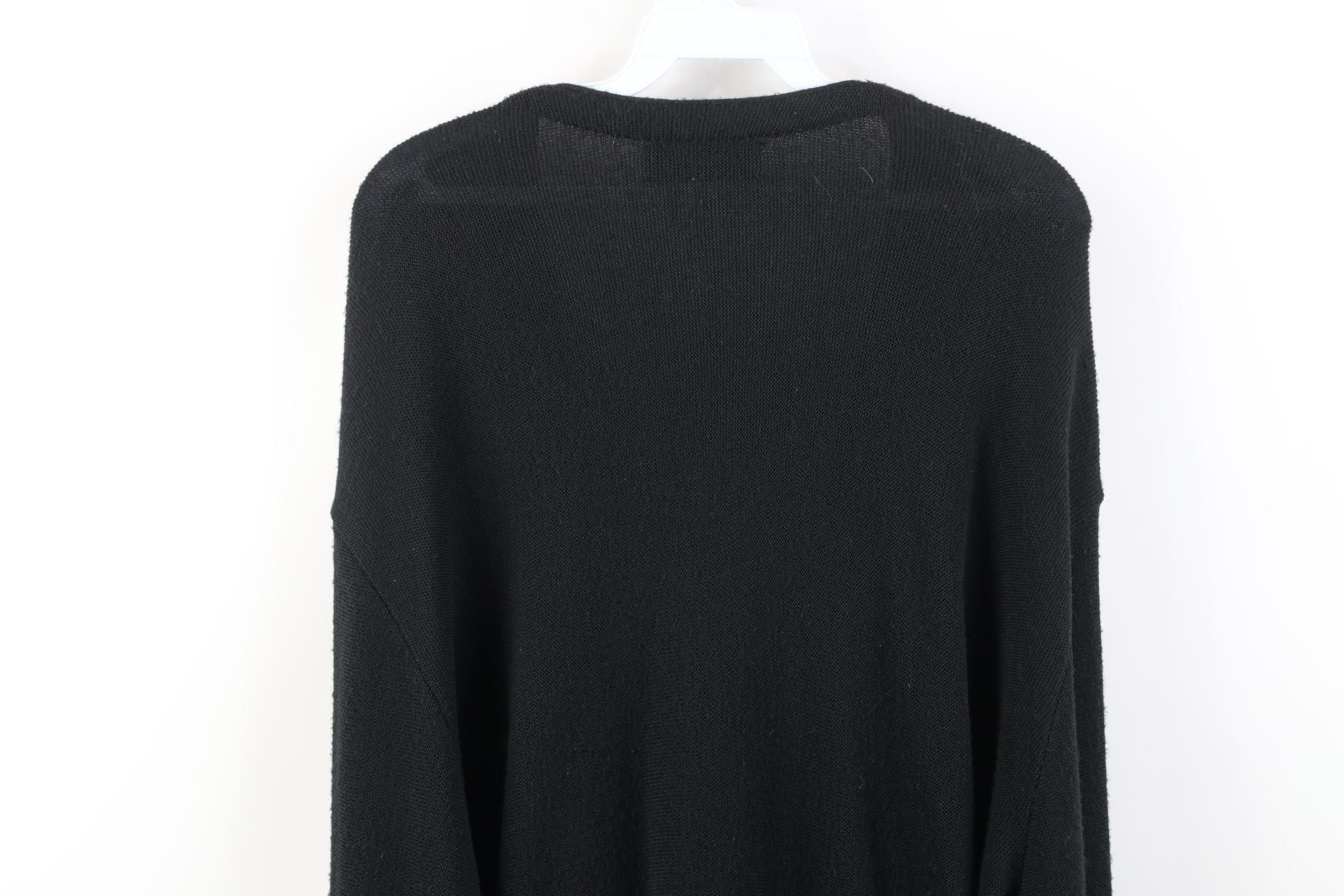 Vintage Vintage 90s Streetwear Cobain Cardigan Sweater Black USA Size US XL / EU 56 / 4 - 11 Thumbnail