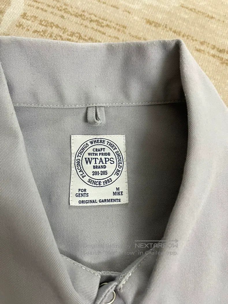 Wtaps Wtaps Blue Shirt Size US M / EU 48-50 / 2 - 5 Thumbnail