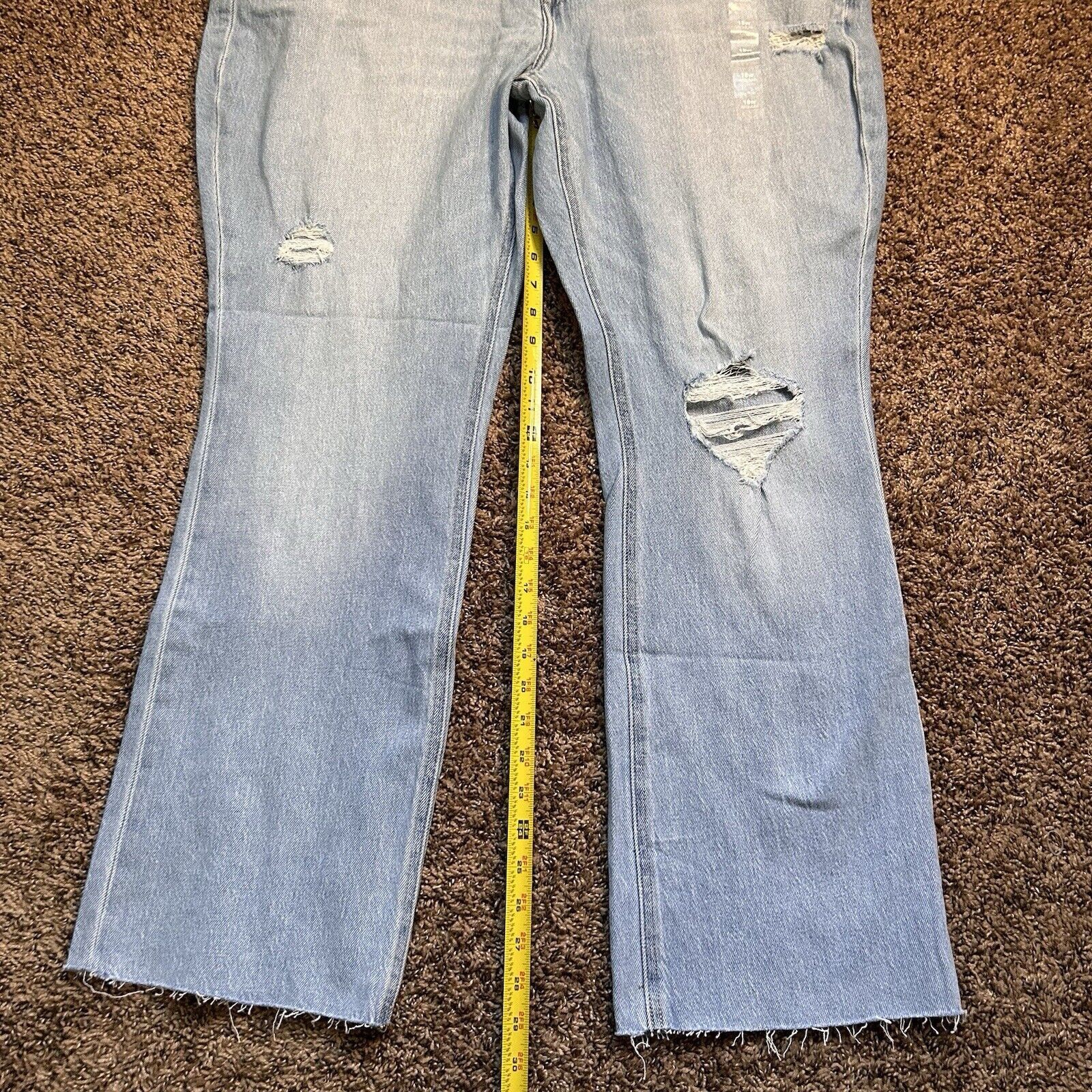 Other Goldie Blues Cheeky Slim Boot Jeans Women's 18W Blue Stretch Size 40" / US 18 - 17 Thumbnail