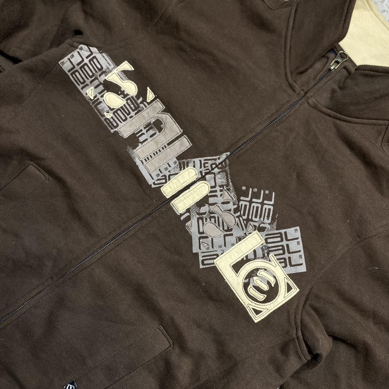 Japanese Brand 2000s Animal Zip Sweatshirt Brown S Size US S / EU 44-46 / 1 - 3 Thumbnail