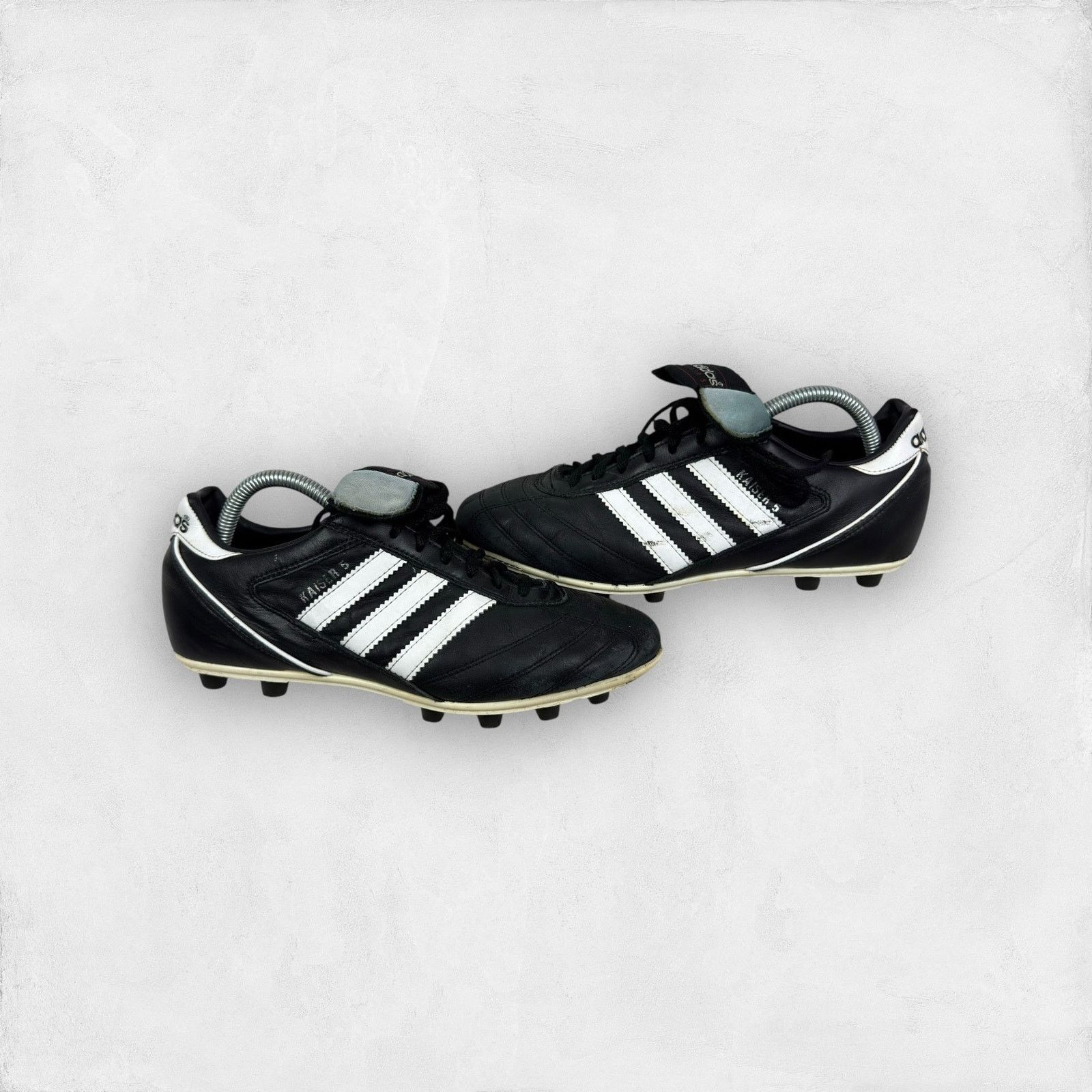 Adidas Adidas Kaiser 5 Liga 033201 Mens Black White Soccer Boots 8 Size US 8 / EU 41 - 1 Thumbnail