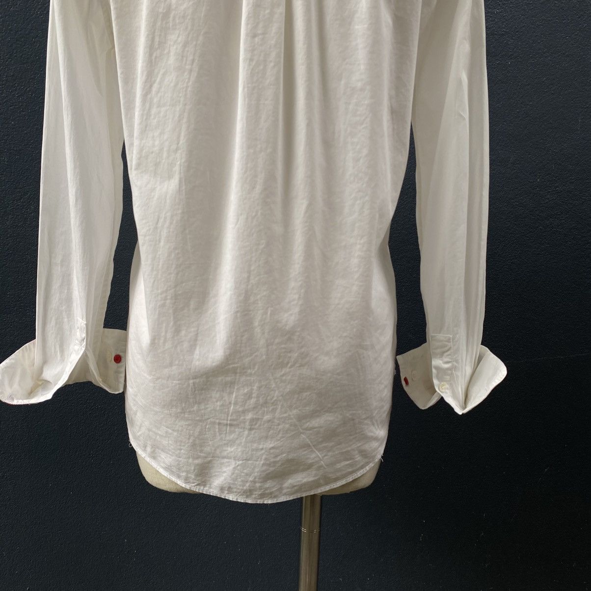 Paul Smith Paul Smith White Shirt with Floral Cuffs Size XL / US 12-14 / IT 48-50 - 25 Thumbnail
