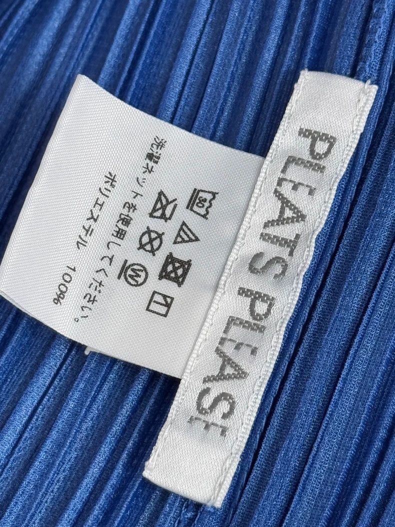 Issey Miyake Issey Miyake size:3 Blue pleated cardigan Size S / US 4 / IT 40 - 3 Thumbnail
