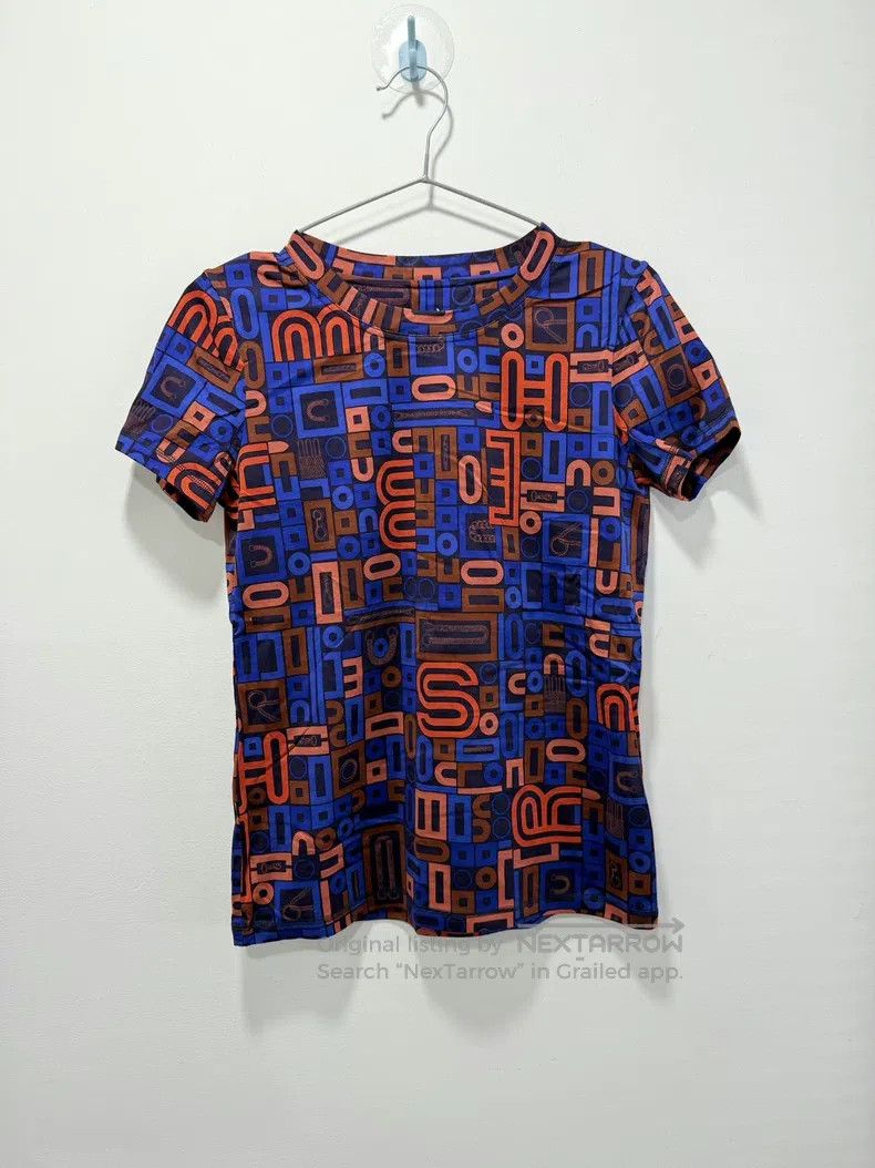 Hermes Hermes Geometric printed slim-fit short-sleeve shirt Size XS / US 0-2 / IT 36-38 - 1 Thumbnail