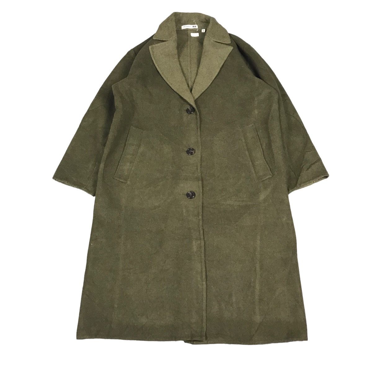 JW Anderson J.W ANDERSON WOOL BUTTON JACKET LONG COAT Size US XL / EU 56 / 4 - 1 Thumbnail