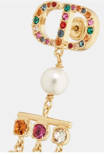Dior o1w1db11024 Size: OS / Montaigne Earrings in Multicolor Size ONE SIZE - 5 Thumbnail