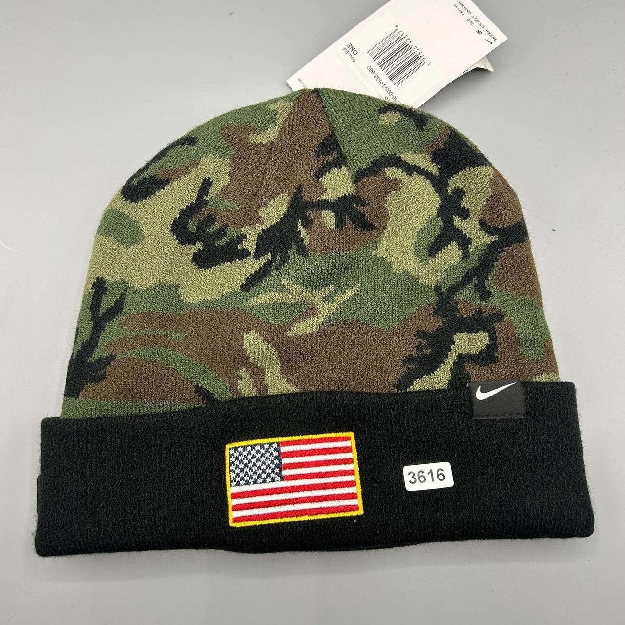 Nike Georgia Bulldogs x Nike Hat Men Camo Military Cuffed Beanie Size ONE SIZE - 4 Thumbnail