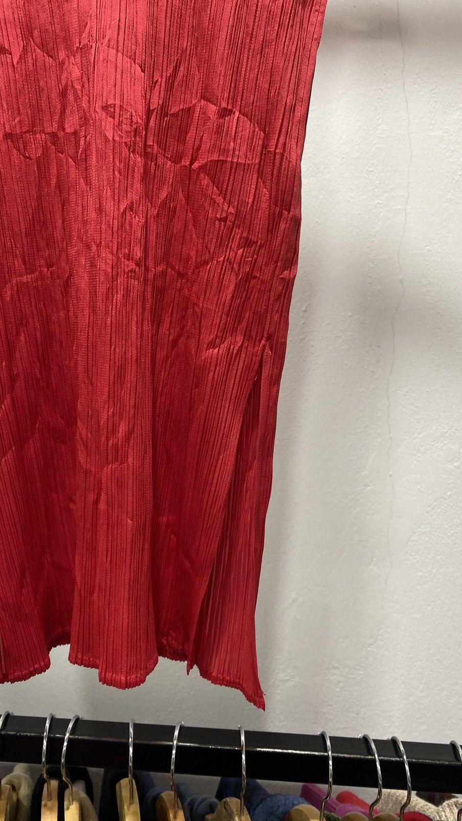 Pleats Please Issey Miyake 💥RARE Issey Miyake Pleats Please Red Size ONE SIZE - 8 Thumbnail