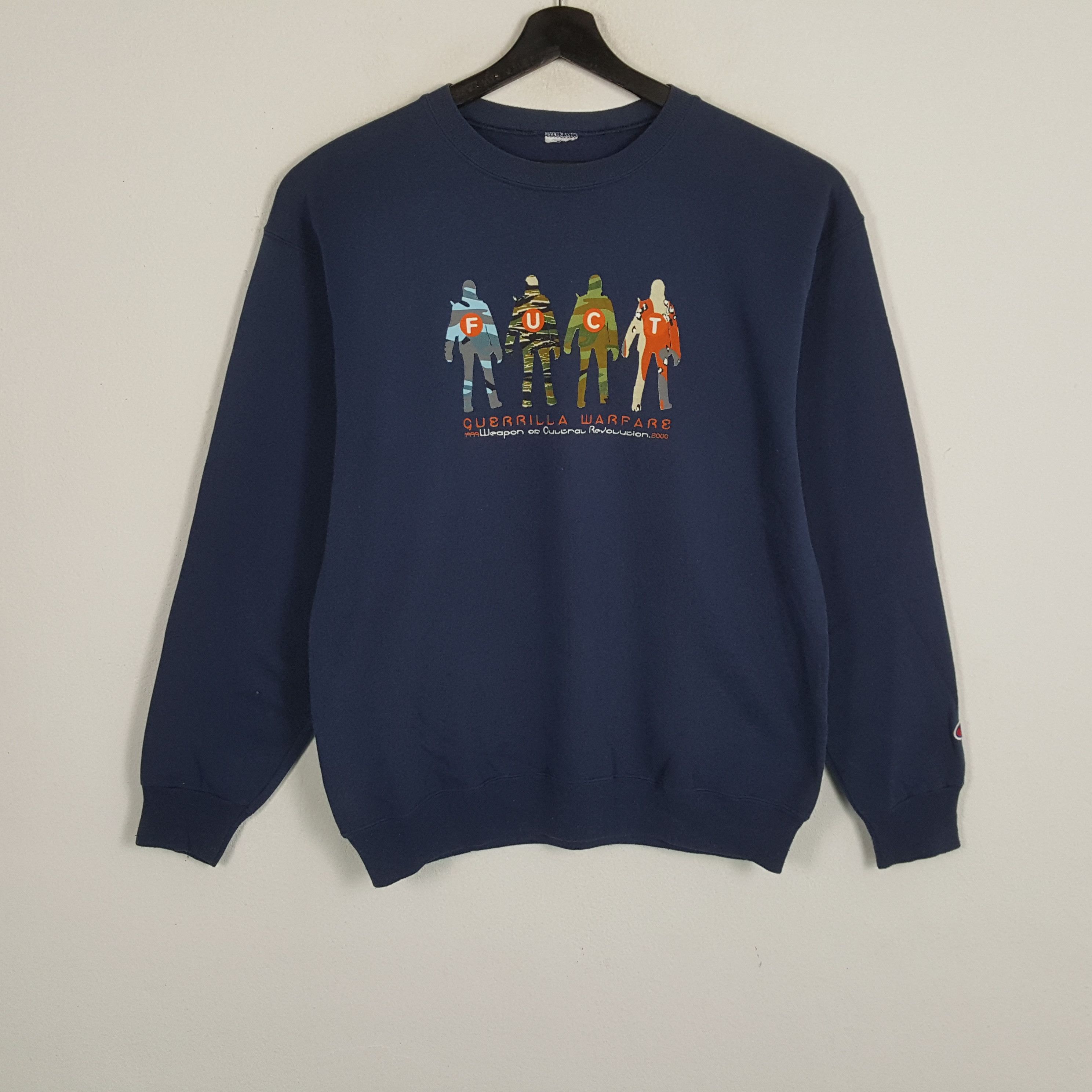 Champion FUCT X CHAMPION Streetwear Style Sweatshirts Size US M / EU 48-50 / 2 - 1 Thumbnail