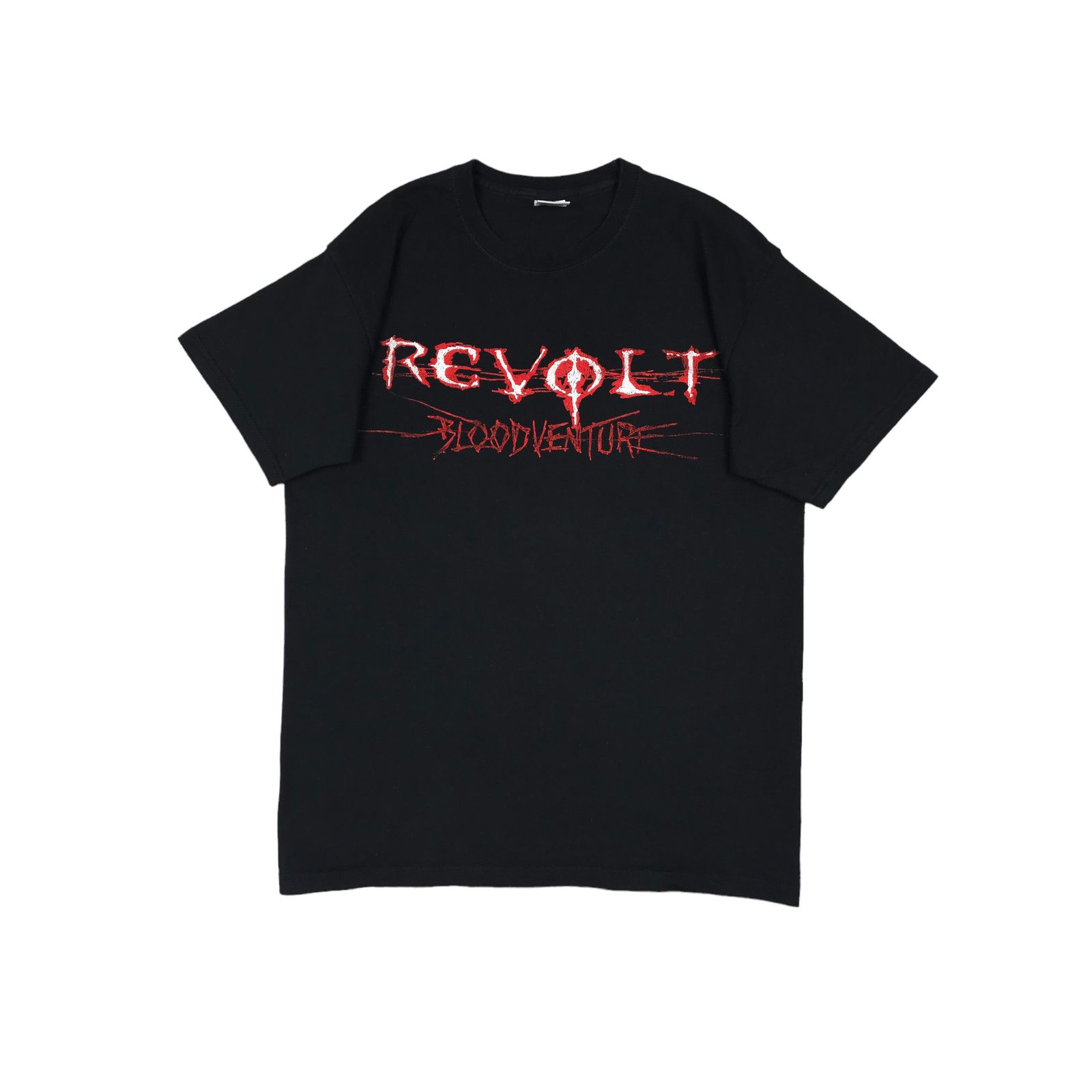 Band Tees × Vintage 💎 Crazy Vintage Y2K Revolt Bloodvventure Rock Band T-Shirt Size US M / EU 48-50 / 2 - 2 Thumbnail