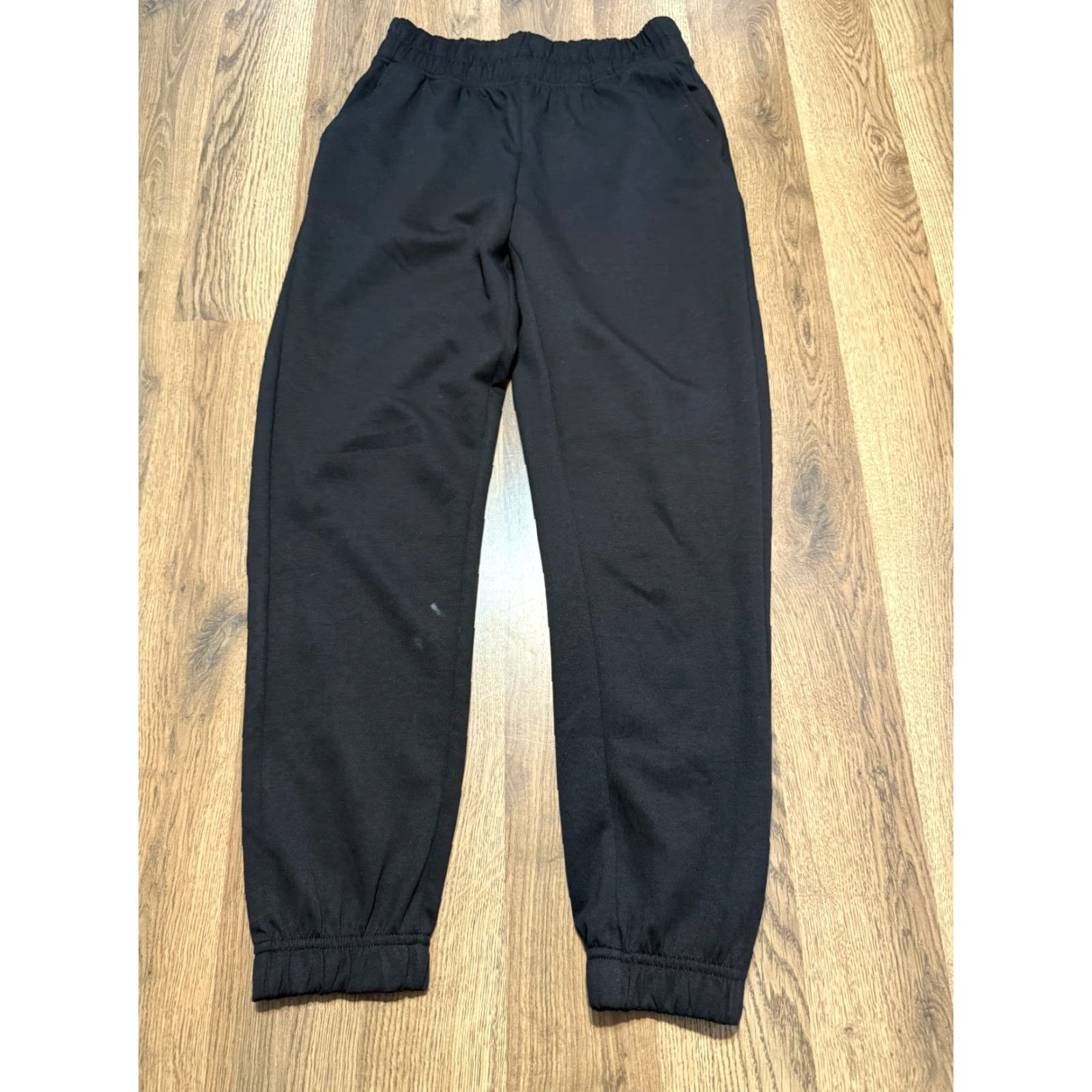 Vintage 90 Degrees Pants Women's XS Black Jogger Pants Pull On Size 26" / US 2 / IT 38 - 2 Thumbnail