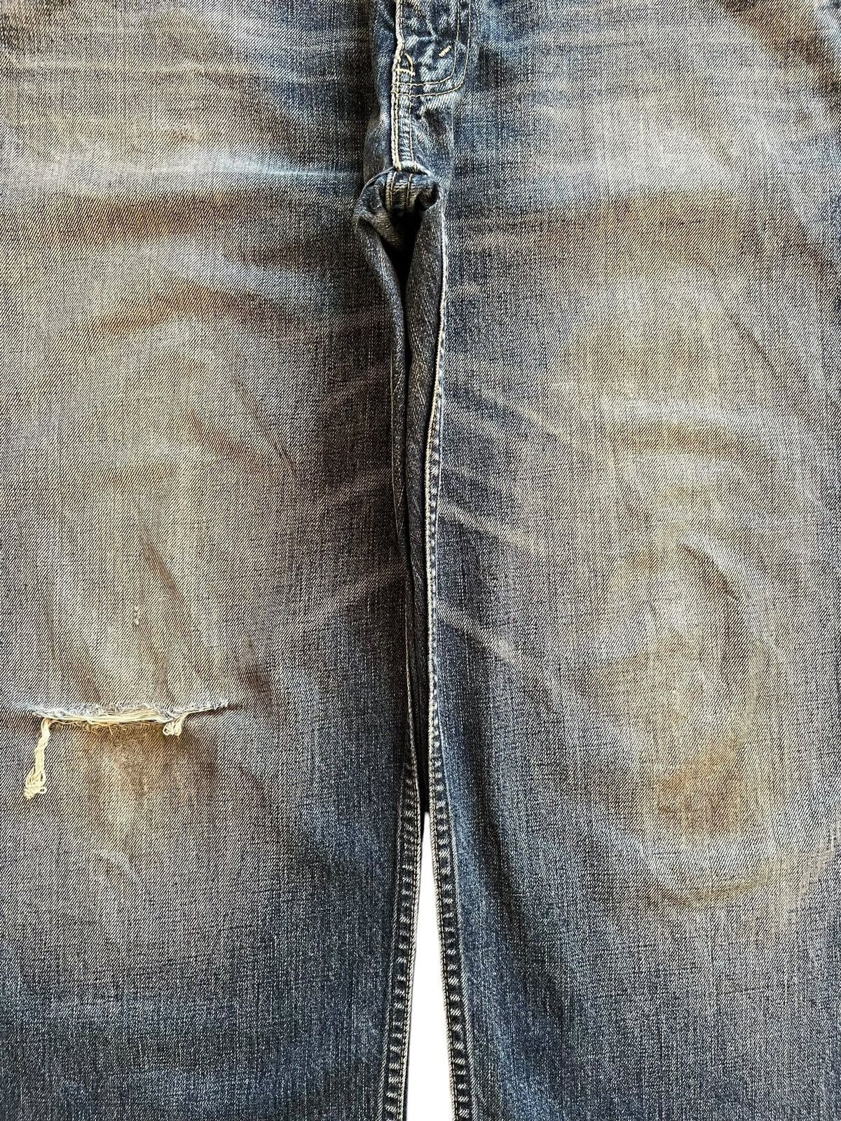 Levi's × Levi's Vintage Clothing Vintage 90s Levis 503 Mud Wash Distressed Baggy Jeans Size US 37 - 5 Thumbnail