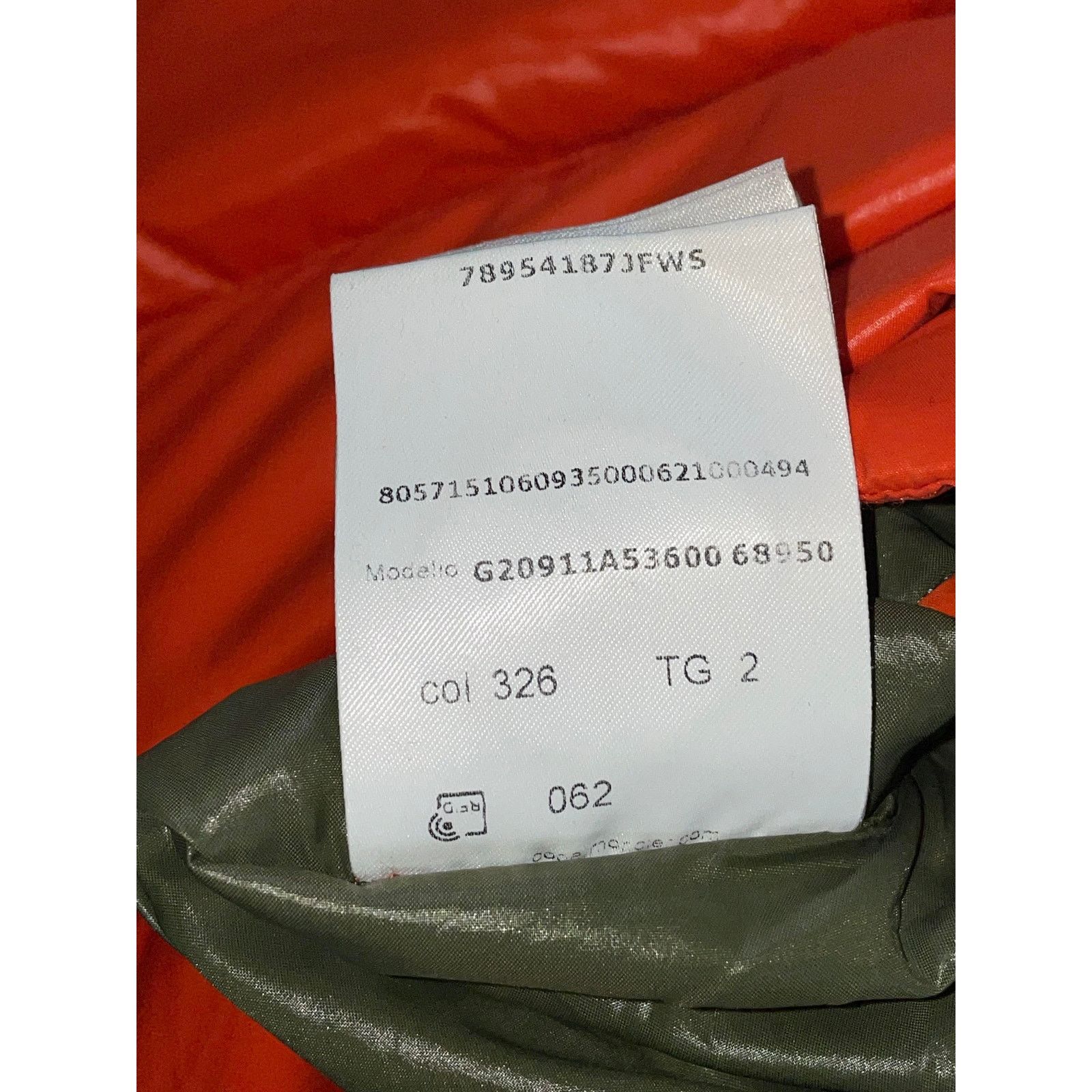 Moncler Moncler Maya (2) Orange & Olive Jacket Size US M / EU 48-50 / 2 - 4 Thumbnail