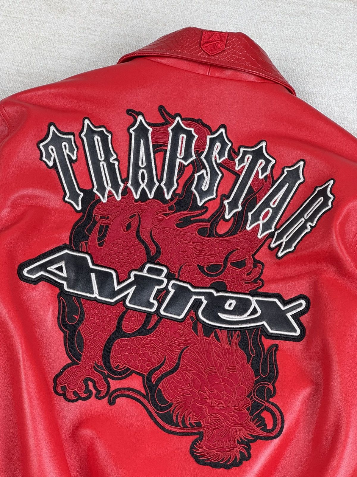 Avirex Trapstar leather jacket S Size US S / EU 44-46 / 1 - 11 Thumbnail