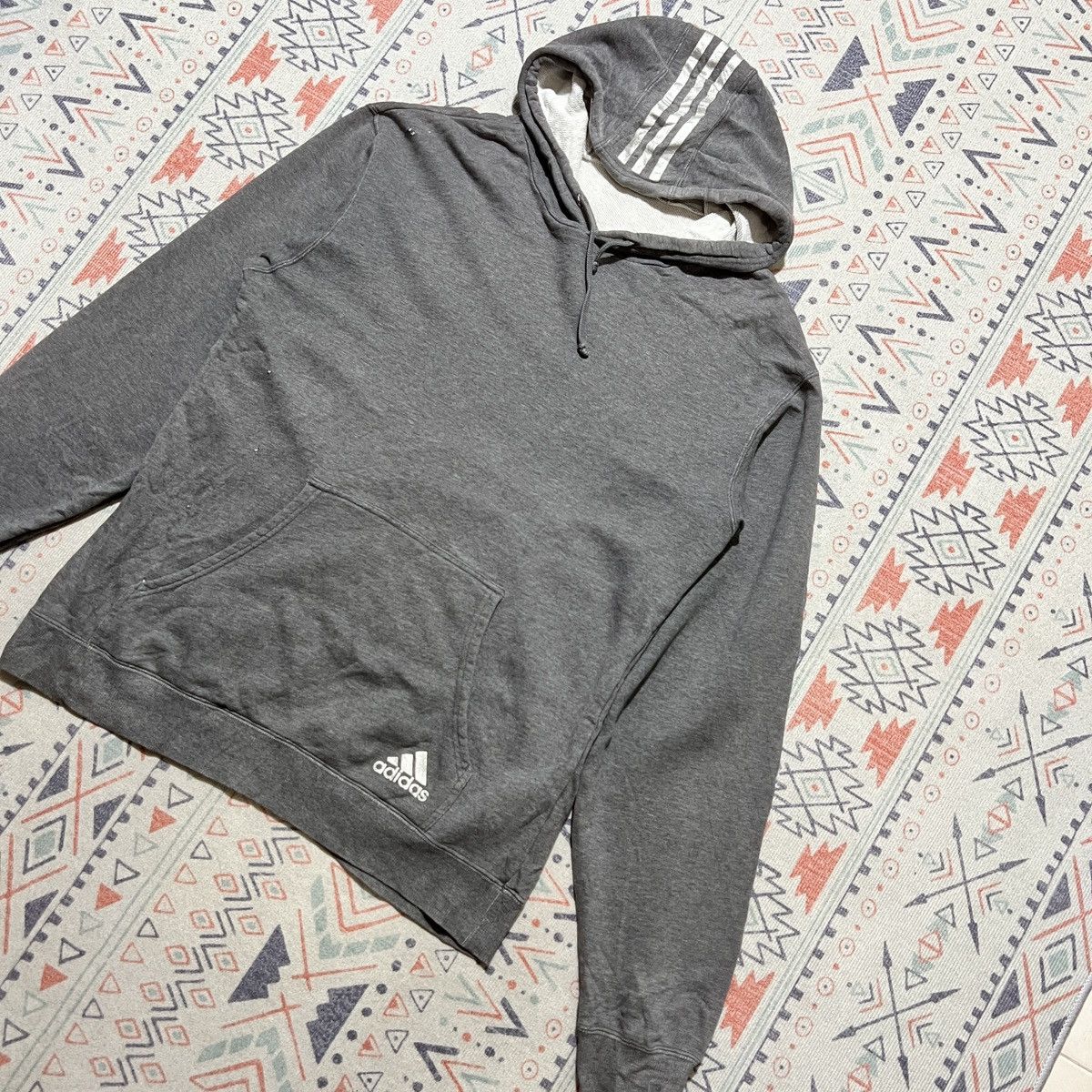 Adidas × Vintage Vintage Adidas Hoodie Size US L / EU 52-54 / 3 - 6 Thumbnail