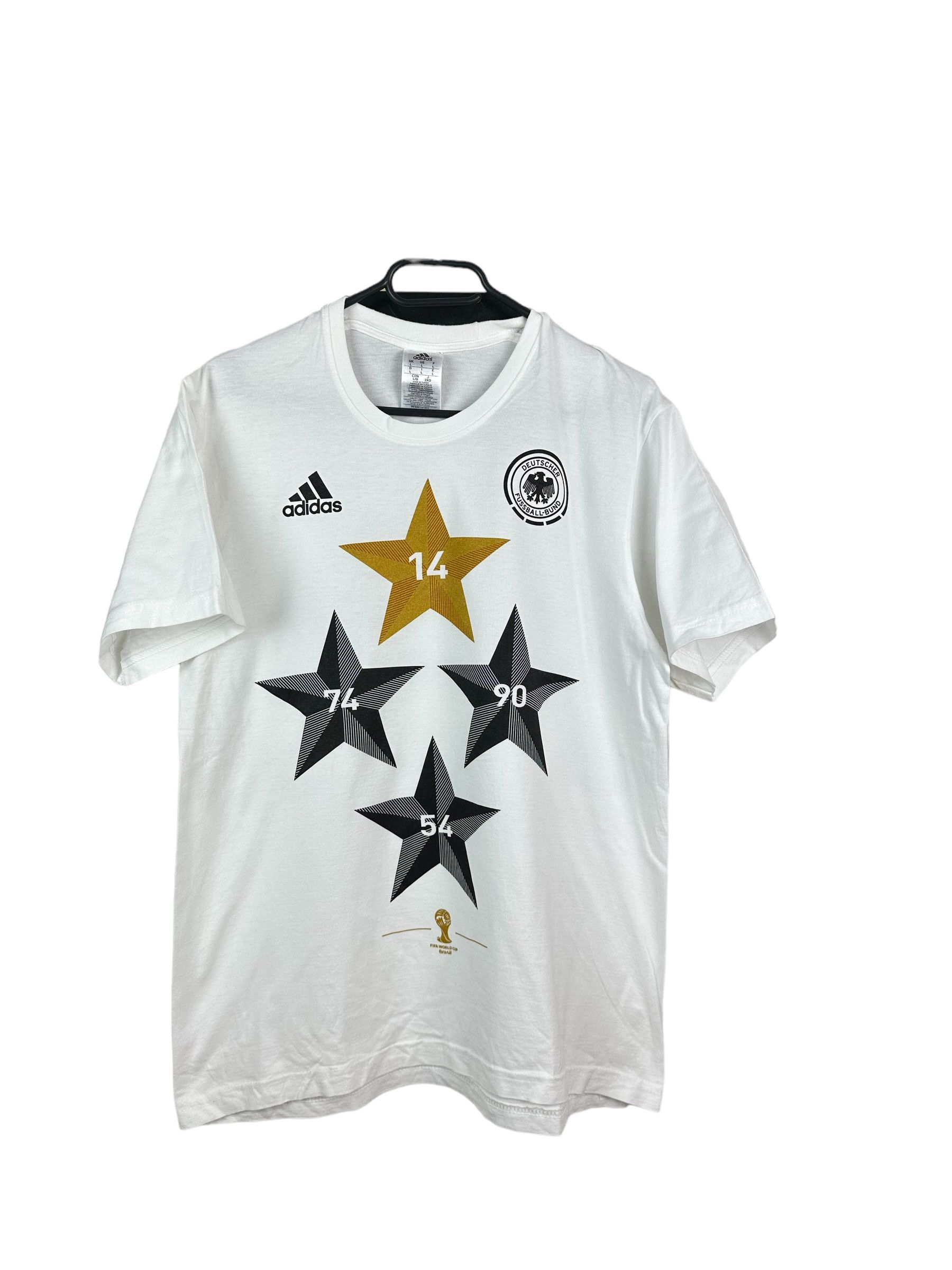Adidas Adidas Germany World Cup Winners Shirt Football Jersey Size US L / EU 52-54 / 3 - 1 Thumbnail