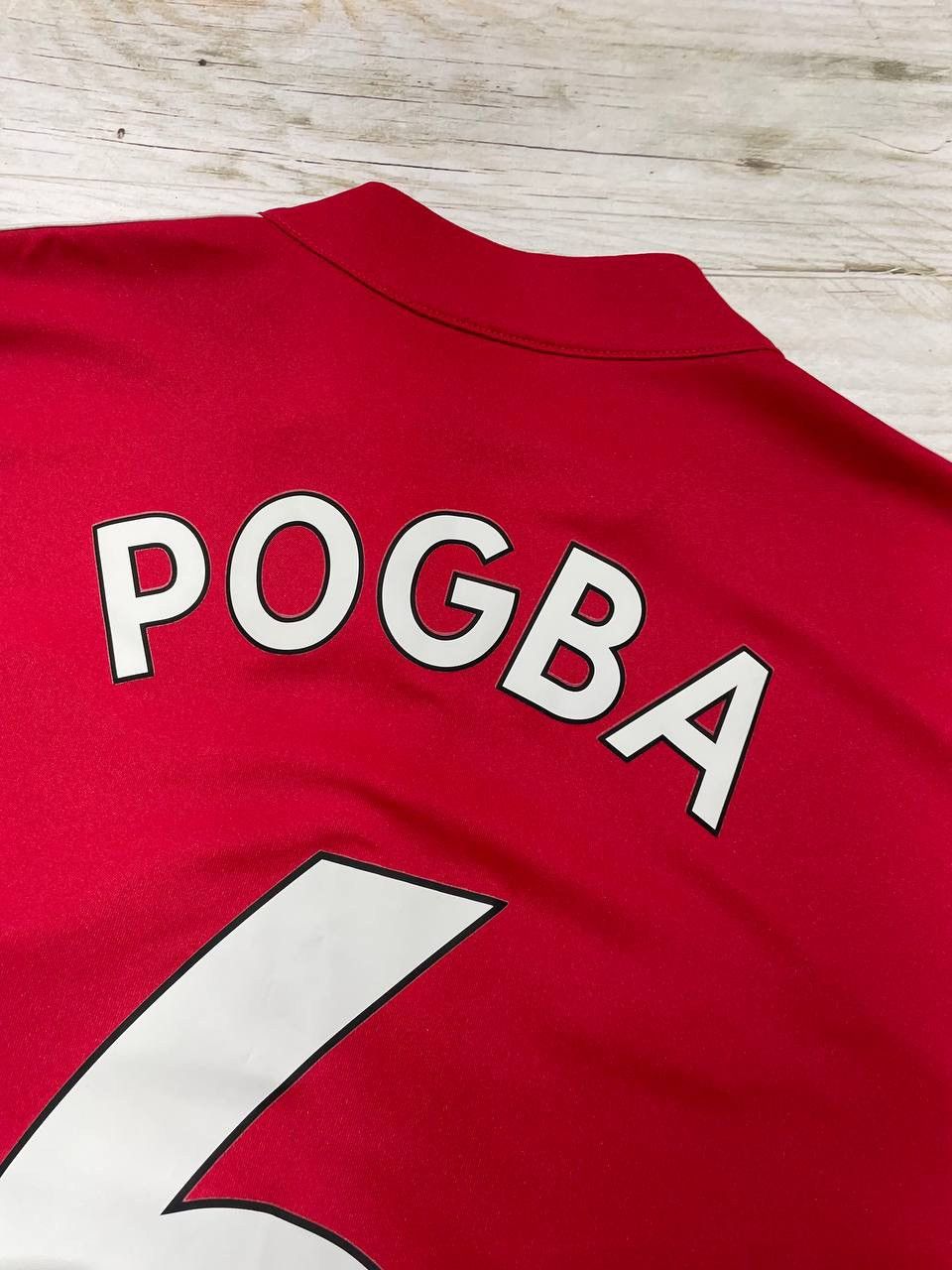 Adidas Adidas Manchester United 2017 2018 Paul Pogba #6 Home Shirt Size US S / EU 44-46 / 1 - 3 Thumbnail