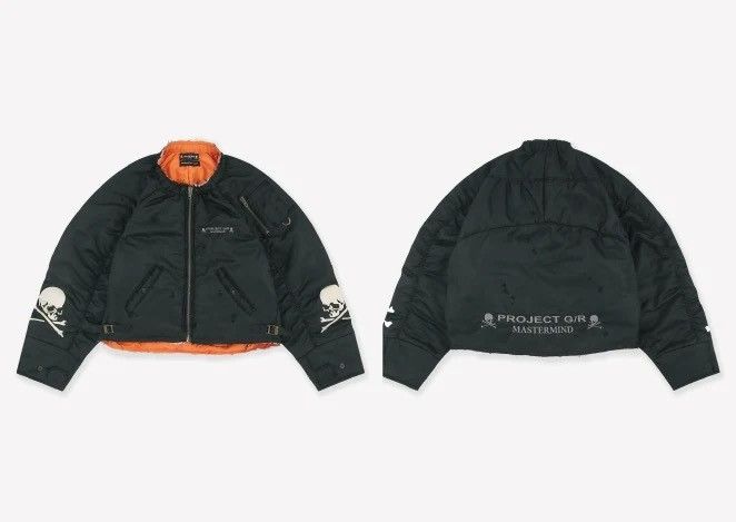 Project g/r Mastermind JAPAN RECONSTRUCTED BOMBER JACKET stk