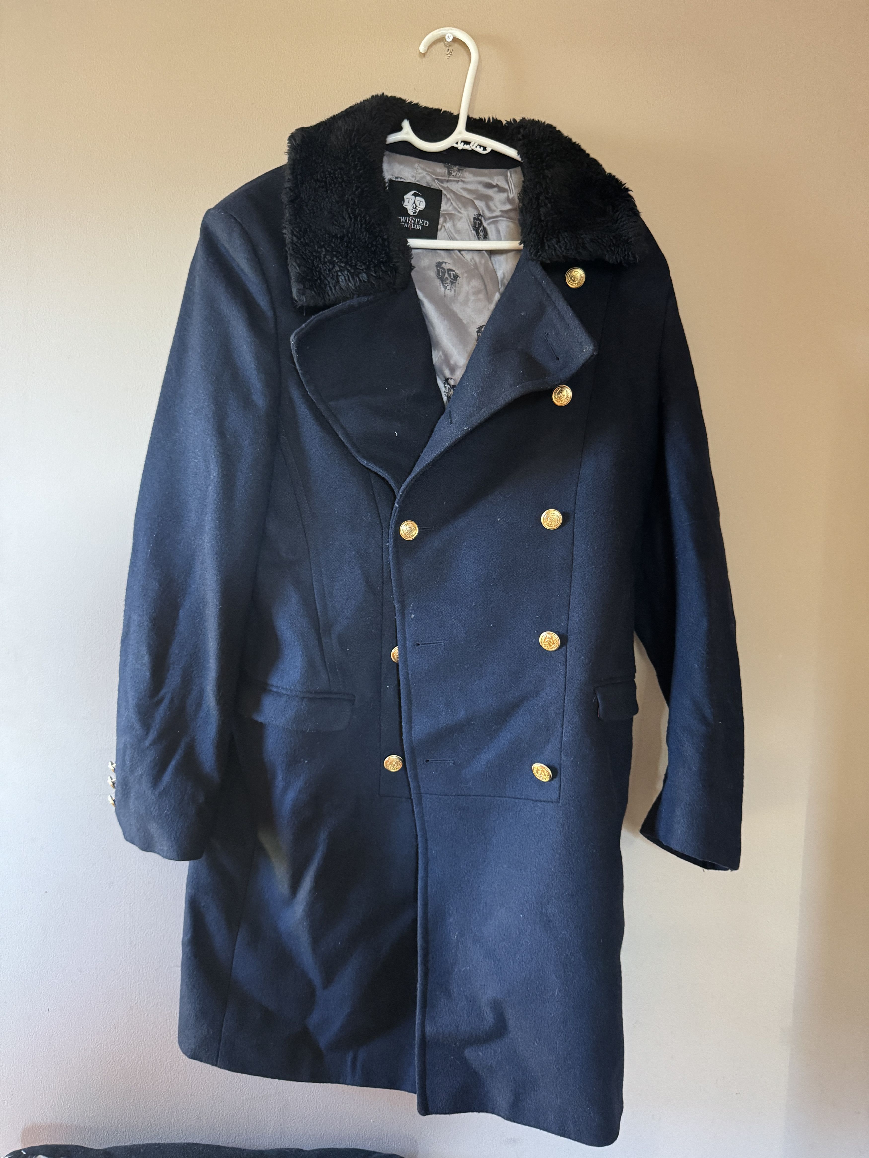 Noose & Monkey Winter Double Breast Coat Size US S / EU 44-46 / 1 - 1 Thumbnail