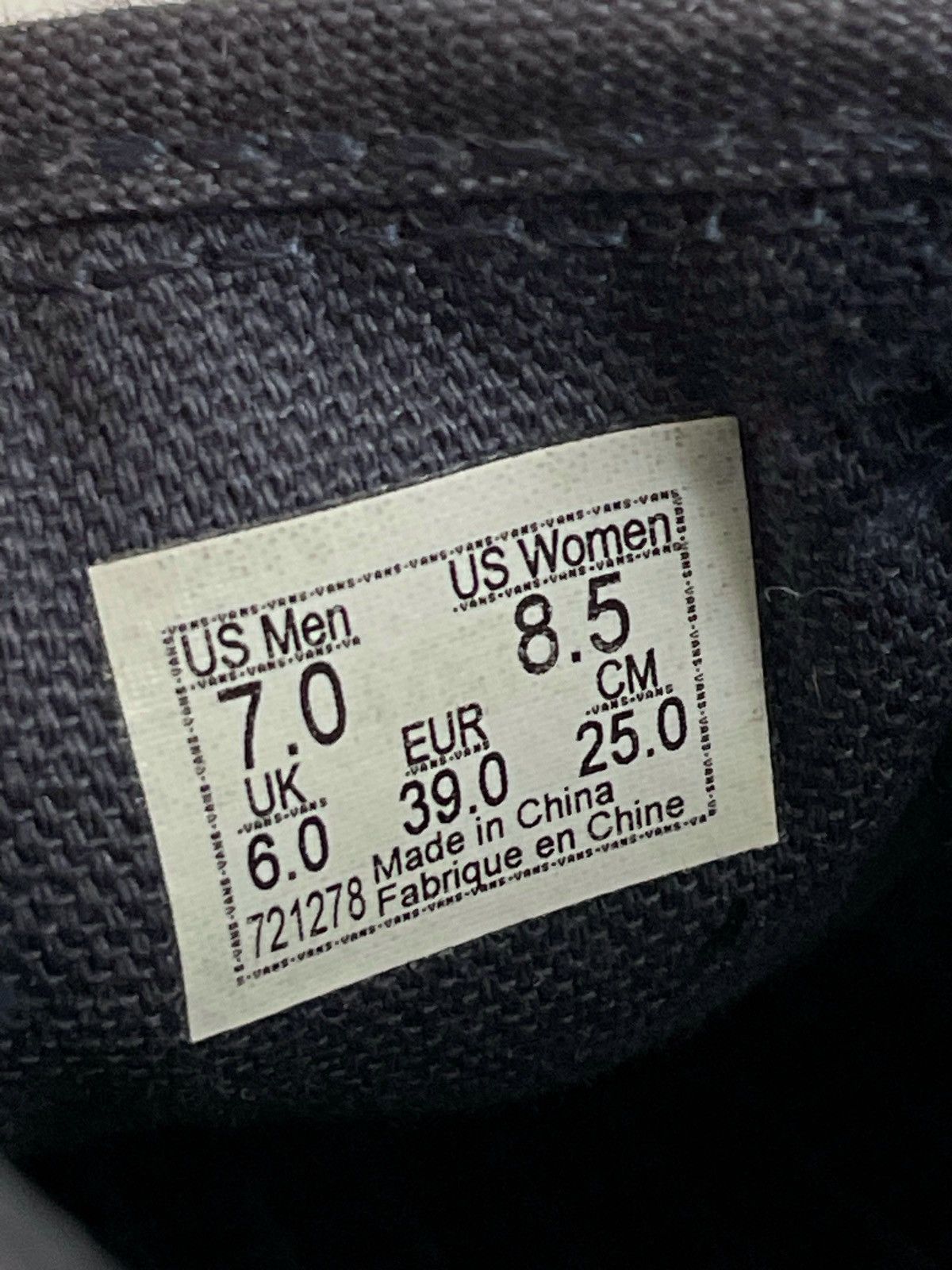 FDMTL × Japanese Brand × Vans Vans FDMTL Sashiko denim Slip one Japanese style Size US 7 / EU 40 - 9 Thumbnail