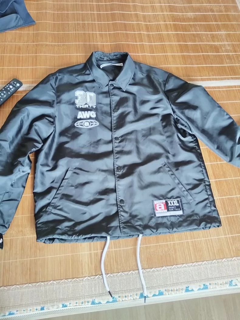 Alexander Wang Alexander Wang Gray Coach Jacket- Size M / US 6-8 / IT 42-44 - 1 Thumbnail