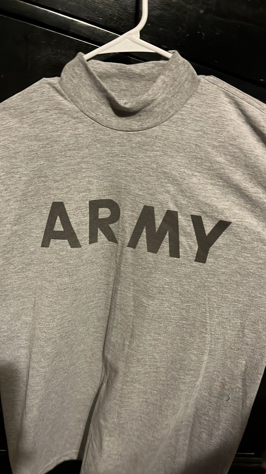Other Vintage U.S. Army PT Physical Fitness Uniform Turtleneck Size US M / EU 48-50 / 2 - 2 Thumbnail