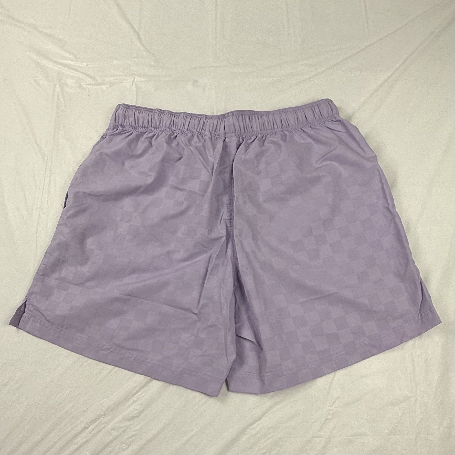Umbro Umbro x Akomplice Peace Checkered Shorts Pastel Lilac XL NWT Size US 36 / EU 52 - 2 Thumbnail