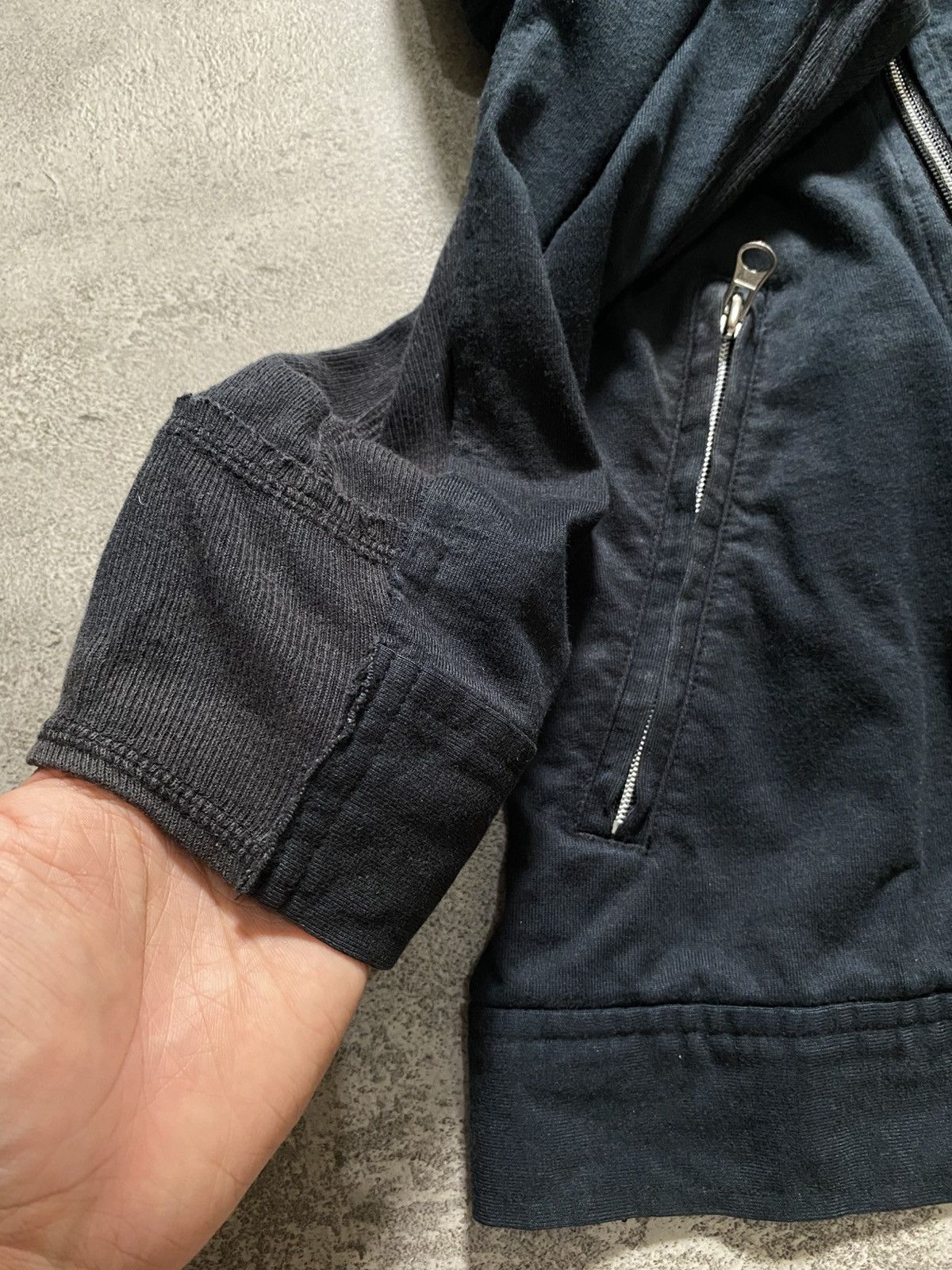 Vintage Chom'nose 2000s Asymmetric Hybrid zip moto jacker Size US M / EU 48-50 / 2 - 6 Thumbnail