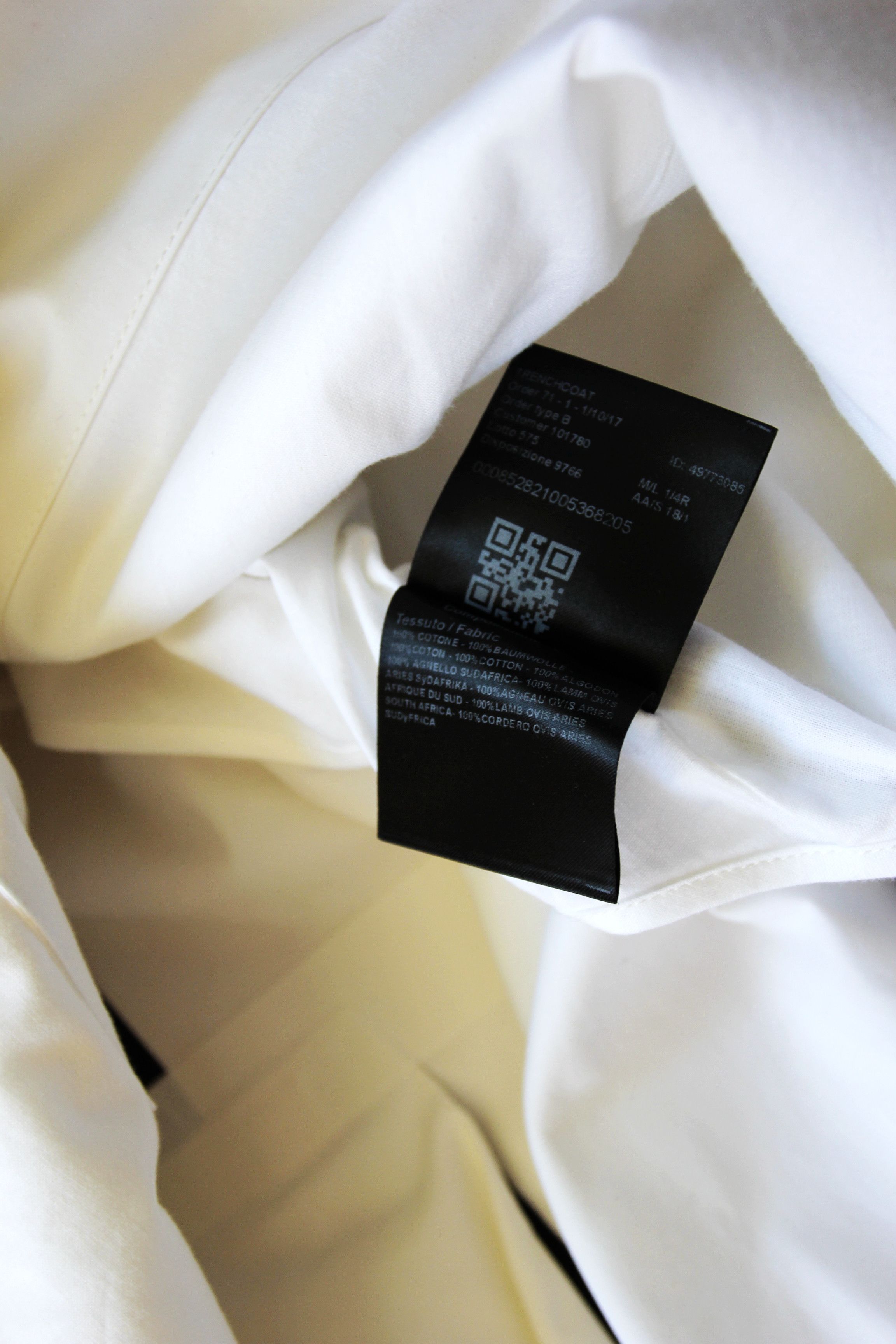 Calvin Klein 205W39NYC BNWT SS18 CALVIN KLEIN 205W39NYC ARROW TIPPED TRENCH COAT 48 Size US M / EU 48-50 / 2 - 13 Thumbnail