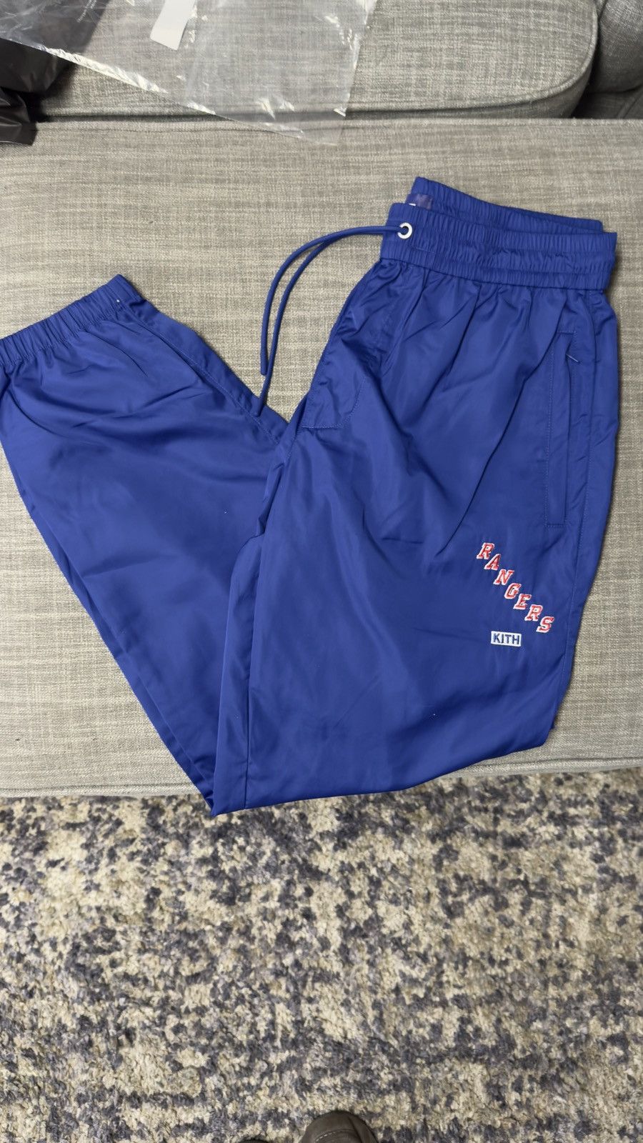 Kith Kith for New York Rangers Nylon Track Pant Size US 30 / EU 46 - 2 Thumbnail