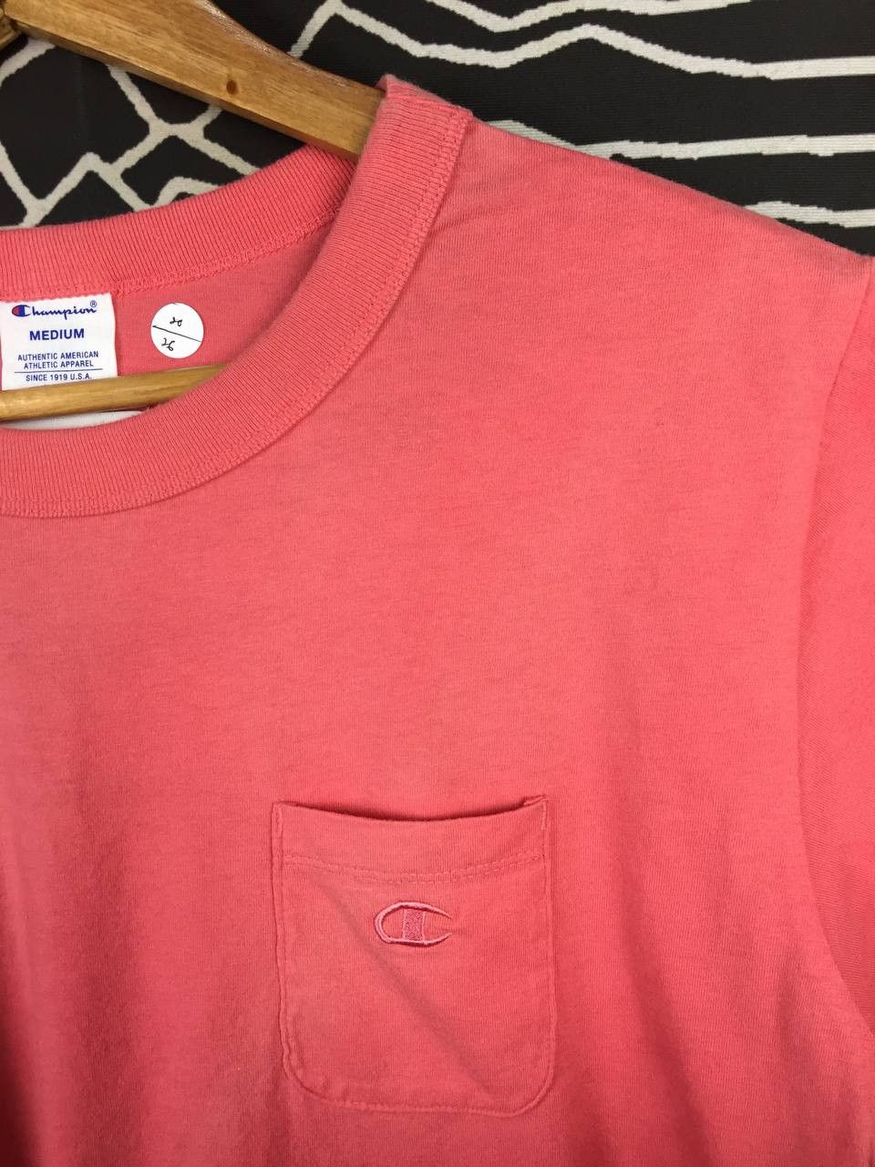 Champion Vtg Champion X E Hyphen World Gallery Minimalist Pocket Tee Size US M / EU 48-50 / 2 - 5 Thumbnail