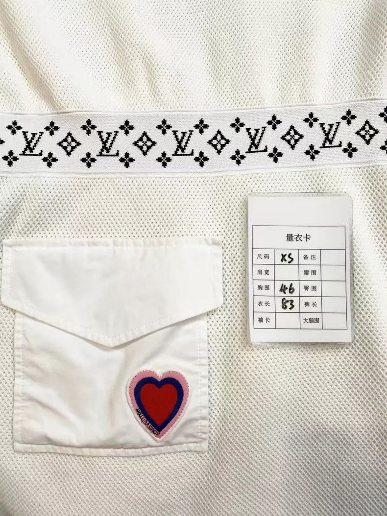 Louis Vuitton Louis Vuitton White logo knit dress Size XS / US 0-2 / IT 36-38 - 7 Thumbnail