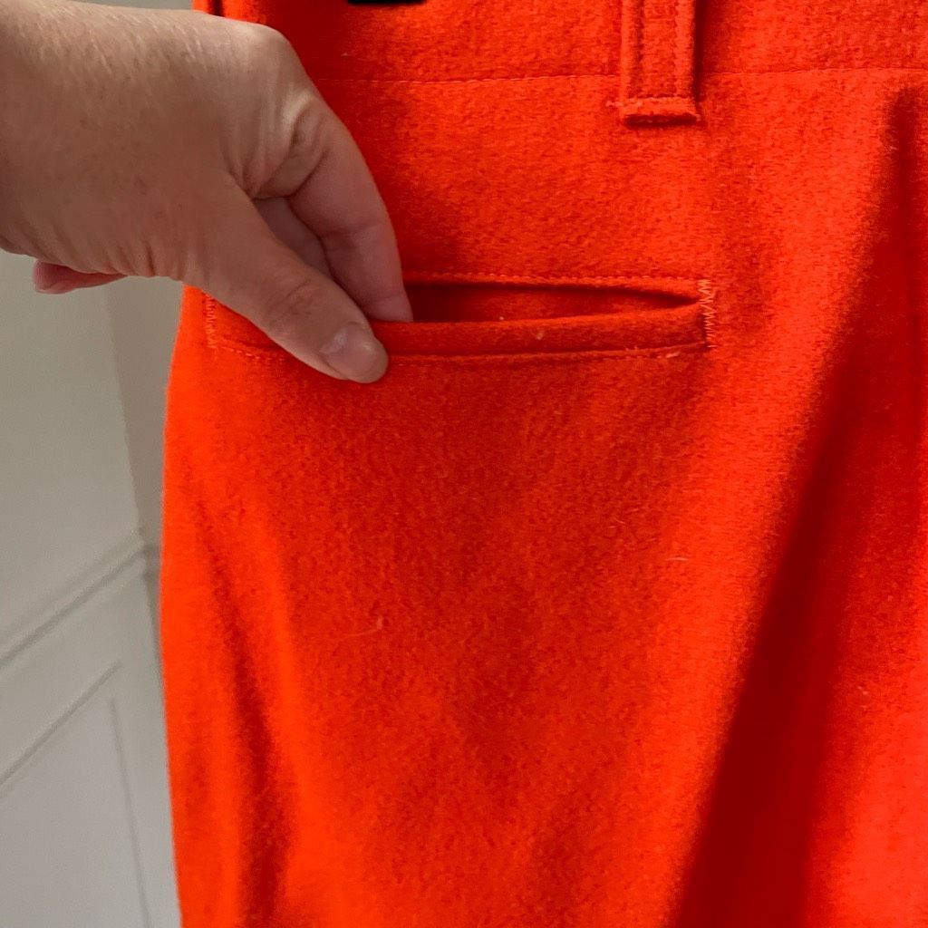 Vintage Vintage 60s 70s Gander Mountain Orange Wool Outdoors Hunting Size US 30 / EU 46 - 7 Thumbnail