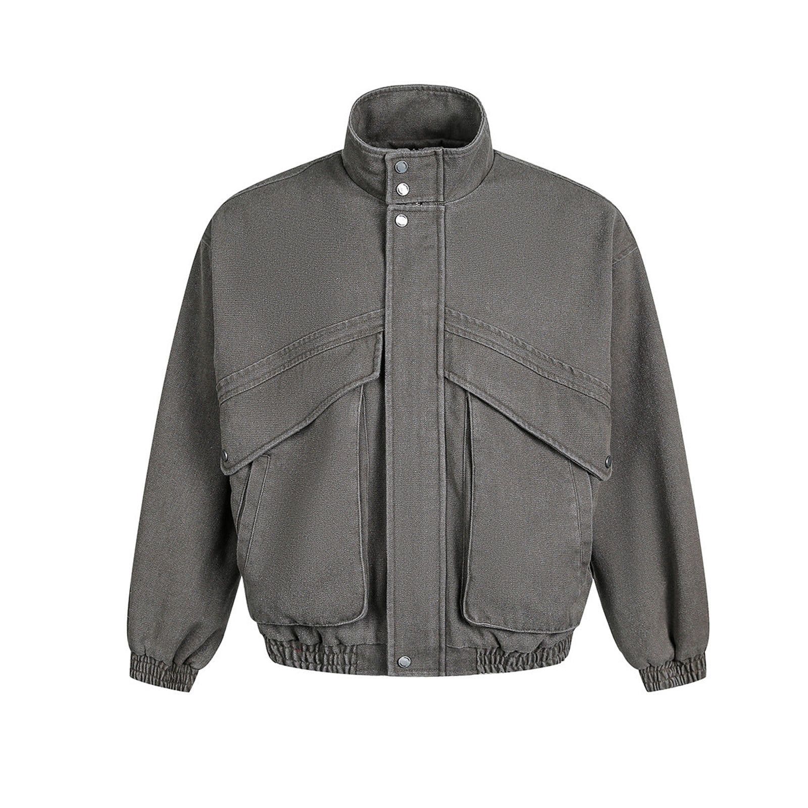 Japanese Brand Utility Jacket, Oversized Fit Size M / US 6-8 / IT 42-44 - 2 Thumbnail