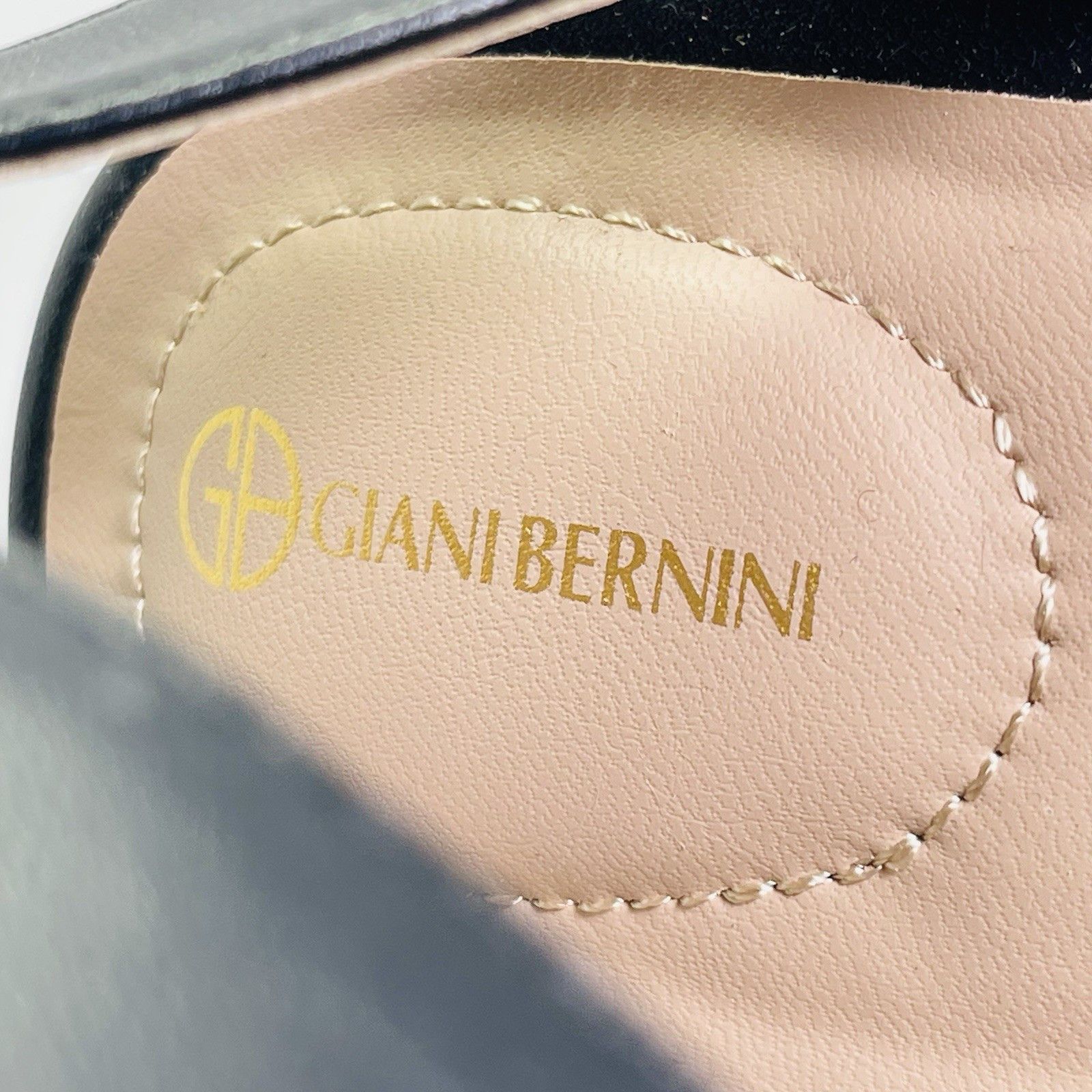 Giani Bernini Giani Bernini Constancia Memory Foam Ankle Strap Wedge Sand Size US 10 / IT 40 - 7 Thumbnail