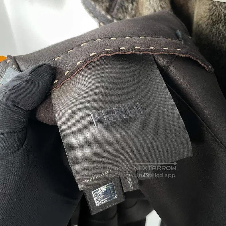 Fendi Fendi Fur Coat, Black Size S / US 4 / IT 40 - 5 Thumbnail
